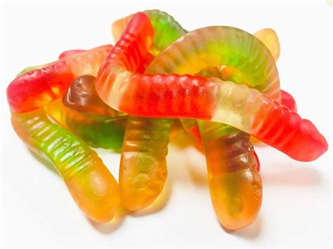 Gummi Worms Candy